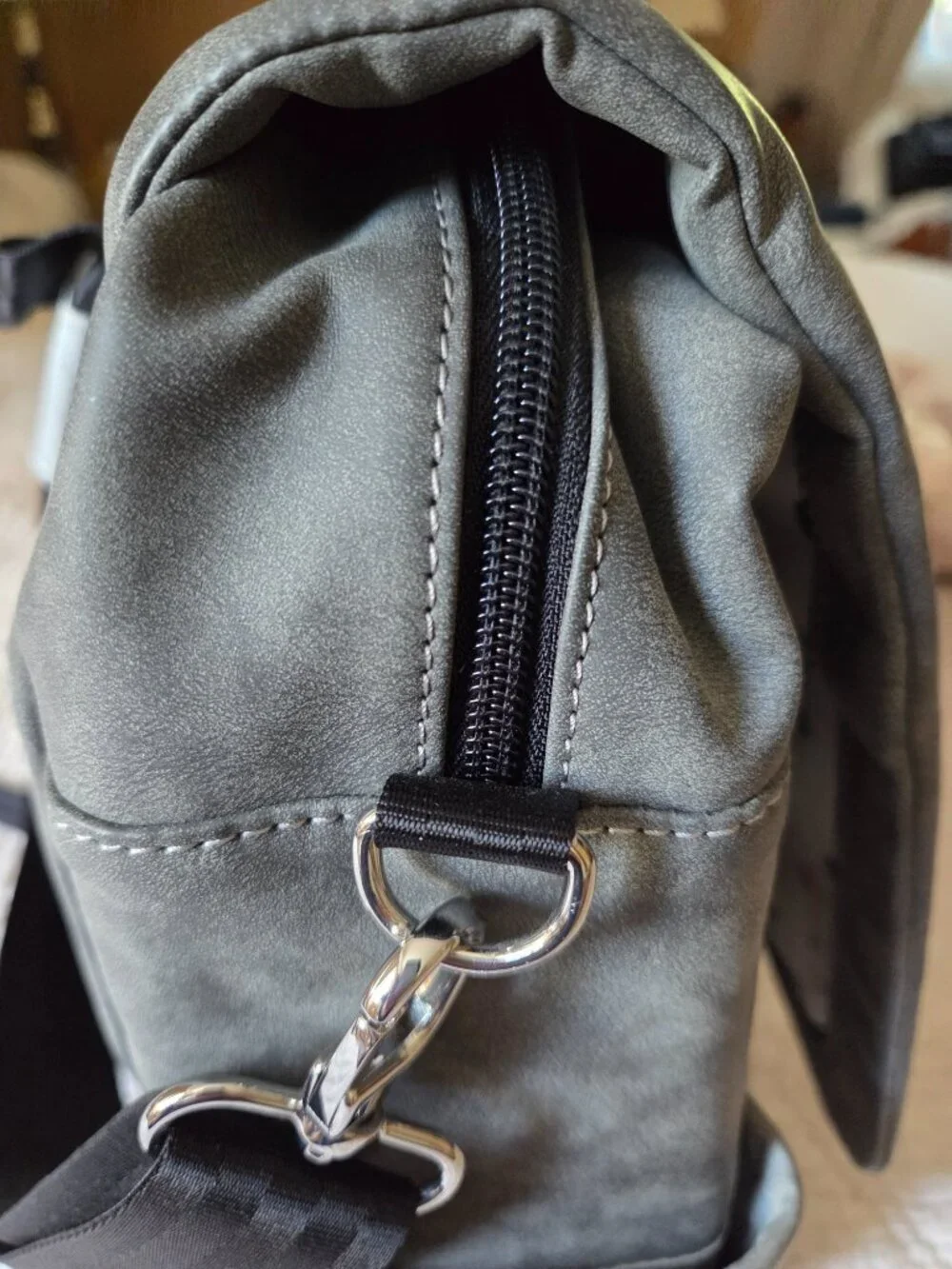 Petunia Pickle Bottom Boxy Gray Backpack